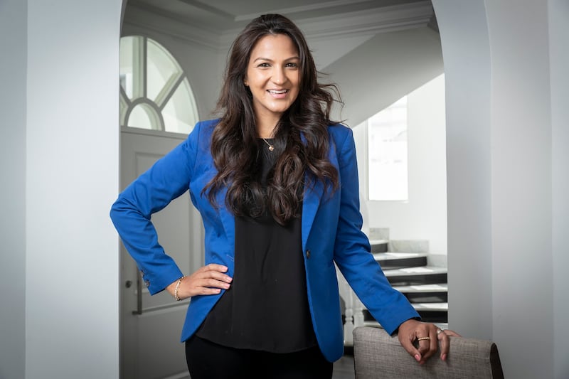 Kavita Madhvani, co-founder of Fighter Shots, says paying for her MBA is her most cherished investment. Antonie Robertson / The National