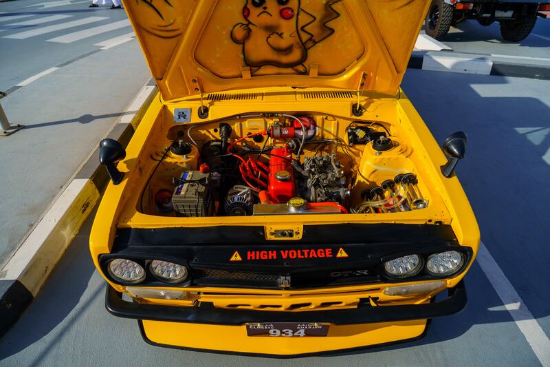 A peek at Pikachu's powertrain.