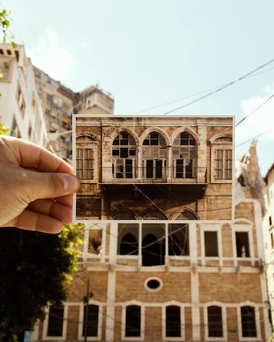 The Bouyout Beirut series may help with the restoration of the photographed buildings. Joseph Khoury 