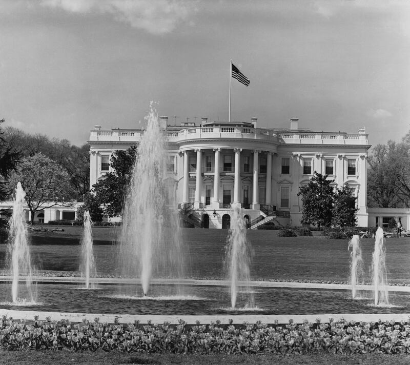 A view of the South Portico of the White House. Getty Images