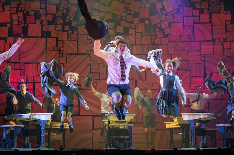 Matilda the Musical is packed with technique, talent and terrific set designs. Photo: Dubai Opera