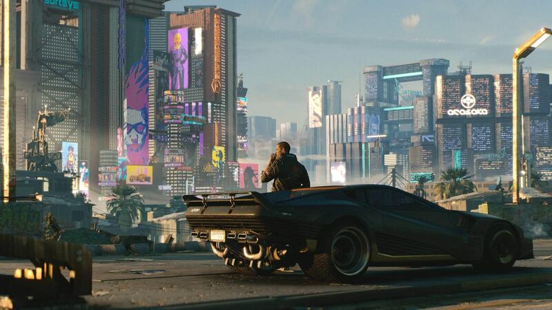 Cyberpunk 2077 will be available on PC, PS4, Xbox One and Stadia in April. 