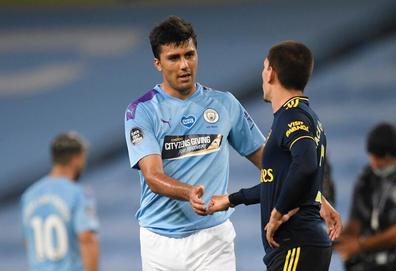 Rodri - 6: Brought a sense of calm when he came on even though little was needed with City already in command. Reuters