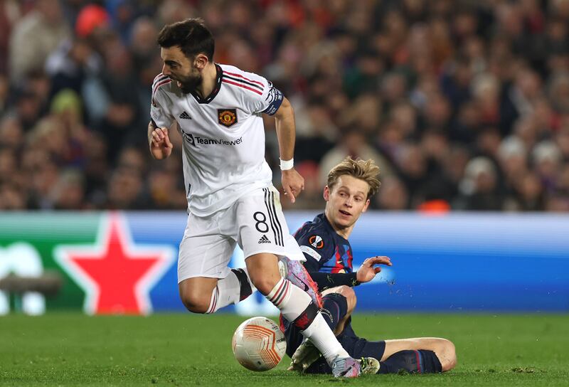 Bruno Fernandes 7 - Started with intent and a cross towards Fred in the opening seconds. Free-kick in after 29 was met by Casemiro’s head. Backflick across goal led to equaliser. 
PA