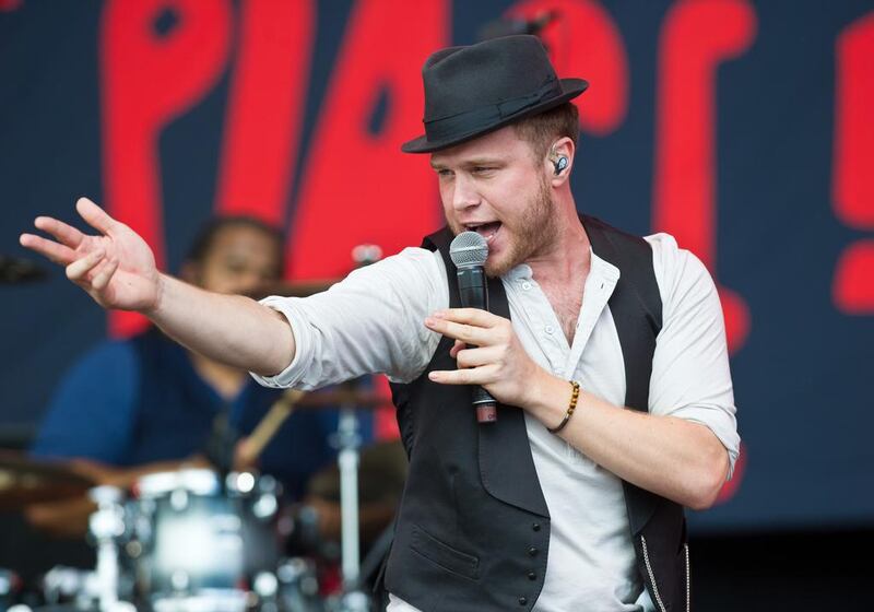 Olly Murs will be playing at the Dubai Jazz festival in 2014. Rob Harrison / Getty Images