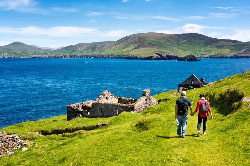 Great Blasket Island served as a pandemic escape for one Irish couple.