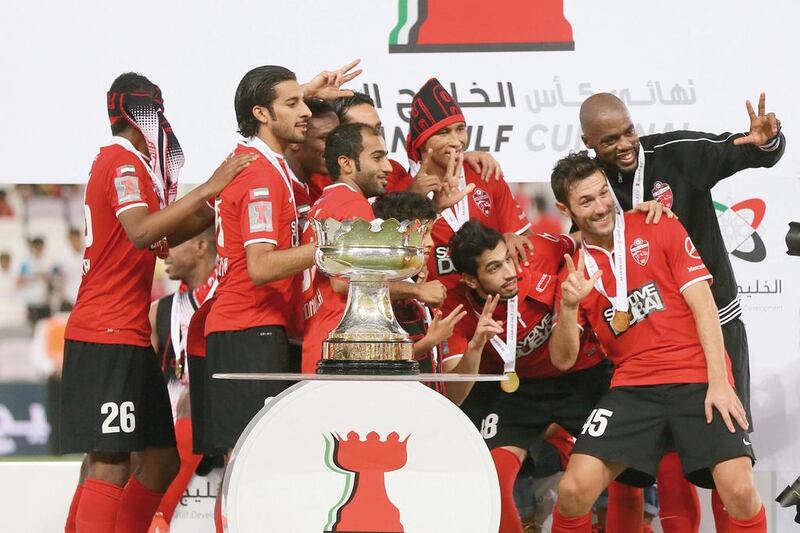 Al Ahli won the Arabian Gulf Cup on April 19, 2014 and the it appears the awards will not stop there for the league's top team. Al Ittihad