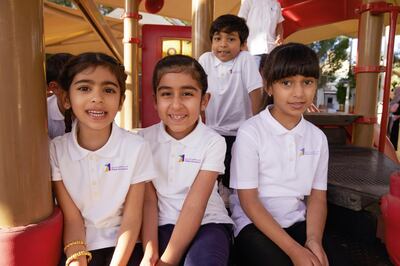 Pupils in the new Dubai Schools uniform. Courtesy: Taaleem