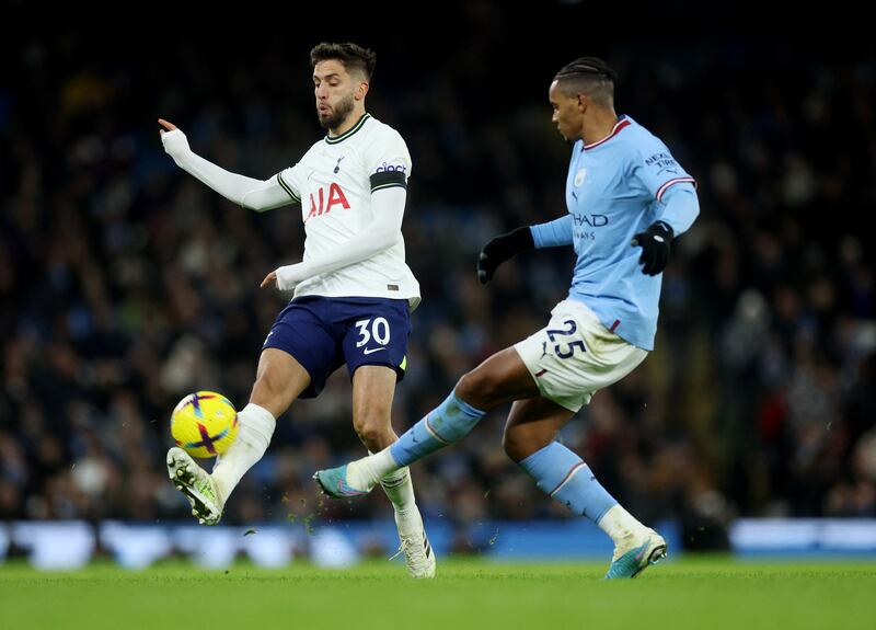 Rodrgio Bentancur – 7 Easily Spurs’ best player, the midfielder showcased some accurate passing and always looked calm in the middle as he helped his side transition from defence to attack.


 Action Images
