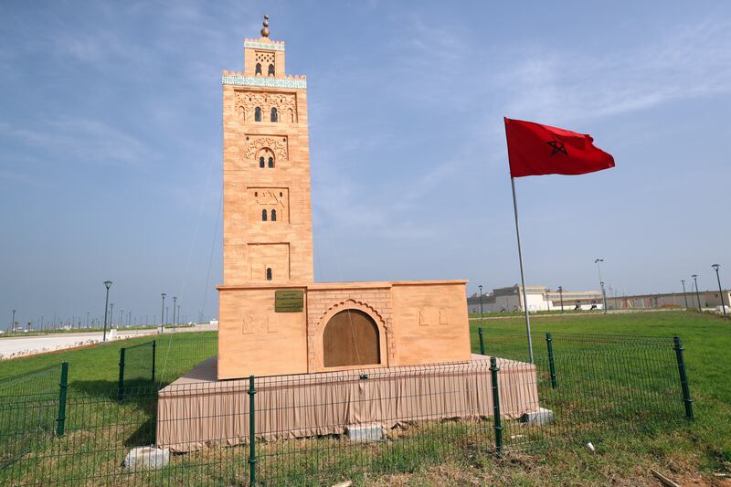 Mococco's Kutubiyya Mosque Marrakesh.   