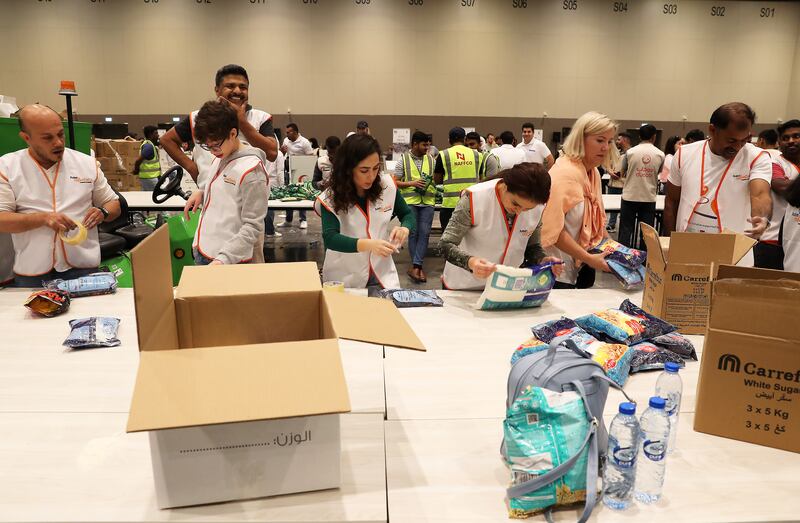 The crucial supplies will help those struggling to piece their lives together after the natural disaster

