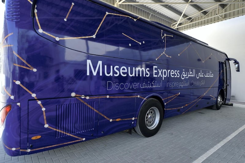 The bus has been nicknamed the Museums Express