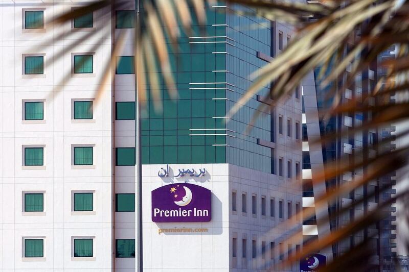 Above, Premier Inn in Dubai. About 40 per cent Dubai’s 351 hotels are in the upper-midscale to economy categories. Duncan Chard / Bloomberg