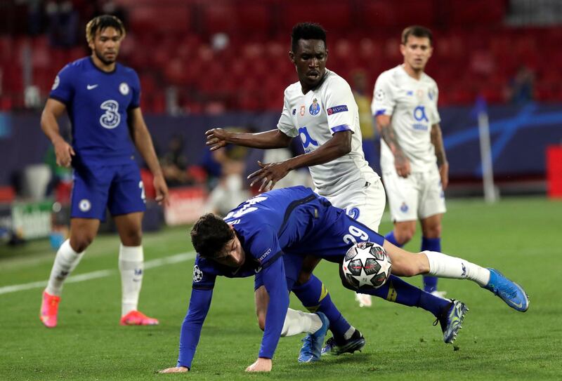 Zaidu Sanusi 6 – The Nigerian was impressive, winning most of his battles on the floor and in the air. He made two key clearances too, and enjoyed an excellent tussle with Reece James. AFP