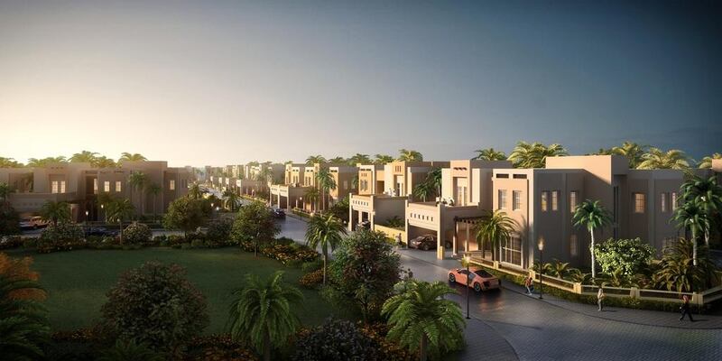 The Mudon community in Dubai. Rendering courtesy Dubai Properties