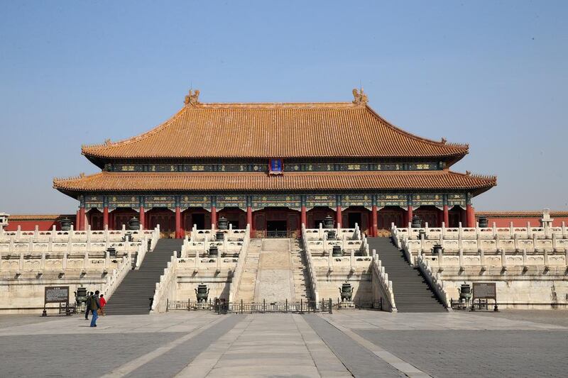 A general view of the Forbidden City. Chris Jackson / Getty Images