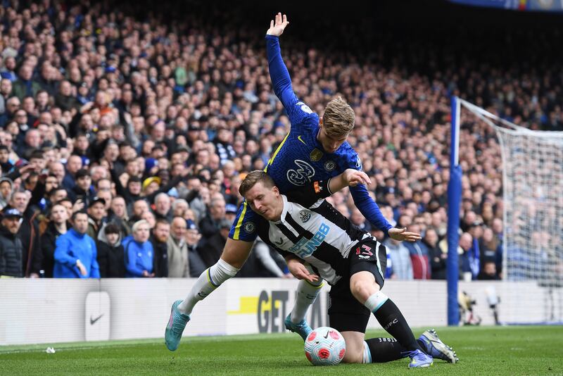 Matty Targett - 7: Lovely first touch to beat Kante and then send dangerous cross into box that Wood should have done better with. Delivery from left was excellent. EPA