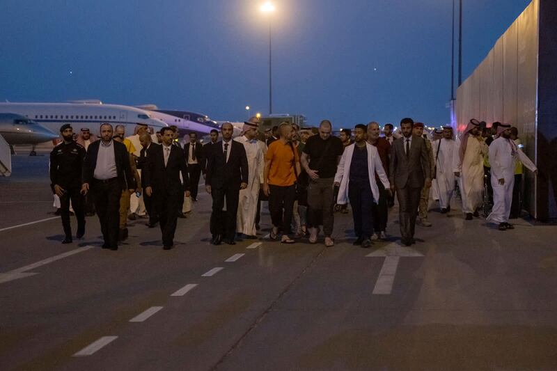 The five British citizens, one Moroccan, one Swede, one Croat and two Americans on Saudi soil. Reuters