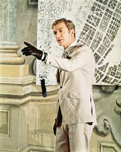 Michael Caine as Charlie Croker in The Italian Job. Photo: Paramount