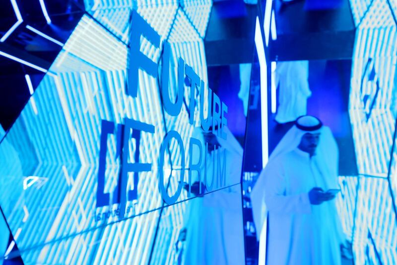 Abu Dhabi, United Arab Emirates - May 8th, 2018: Guests at The National's Future Forum. Tuesday, May 8th, 2018 at Cleveland Clinic, Abu Dhabi. Chris Whiteoak / The National