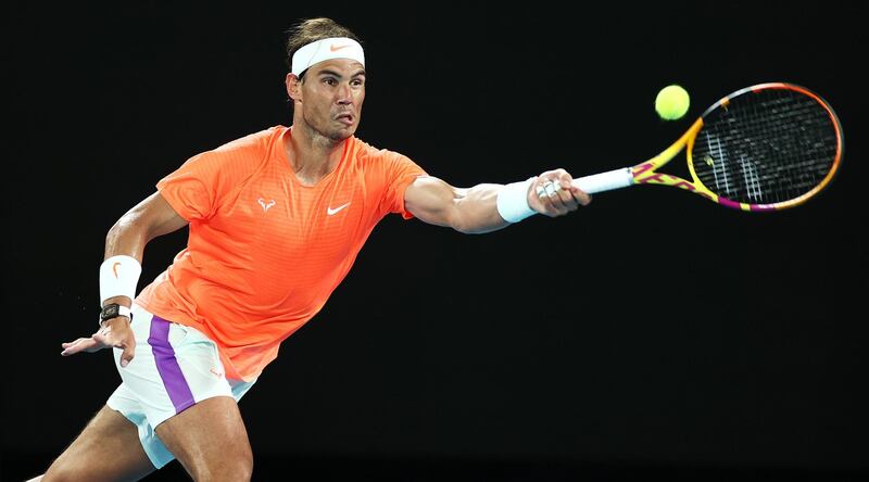 Rafael Nadal defeated American qualifier Michael Mmoh 6-1, 6-4, 6-2 on Thursday. Getty