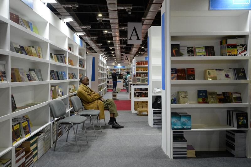 A general view shows the grounds of the 50th Cairo International Book Fair which was opened in the New Cairo suburb of the Egyptian capital on January 23, 2019. (Photo by MOHAMED EL-SHAHED / AFP)