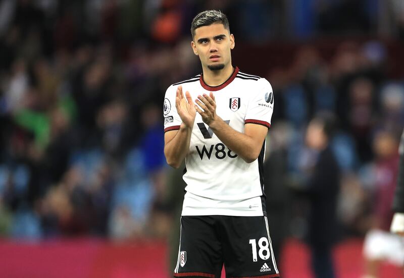 Andreas Periera - 6. Began the move that led to Fulham’s equaliser with a lofted pass into the penalty area. Forced off early with what looked like a knee injury. PA