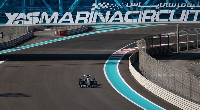 Abu Dhabi will retain the final-round spot in a provisional schedule for 2015, world governing body FIA said on Wednesday. AFP PHOTO / MARWAN NAAMANI

