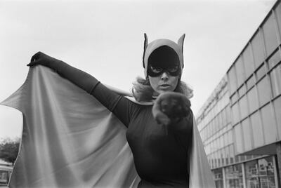 Yvonne Craig as Batgirl in the 'Batman' TV series which ran in the 1960s. Getty Images