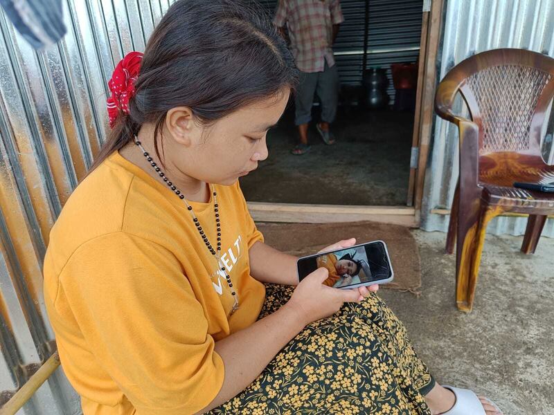 Agnes Haokip, 23, was allegedly attacked by a Meitei Hindu mob a day after ethnic clashes broke out in India's Manipur state. All photos: Taniya Dutta / The National