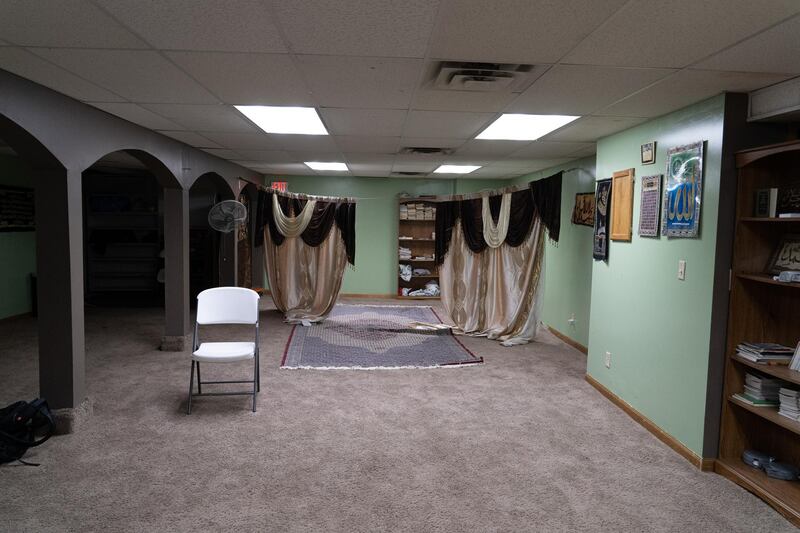 The Na'matul Islam Mosque located in the basement of Cup Foods. Willy Lowry / The National