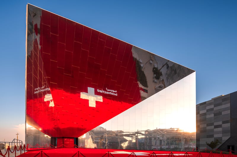 From the inside and outside, Switzerland Pavilion is worth exploring. Photo: Expo 2020 Dubai