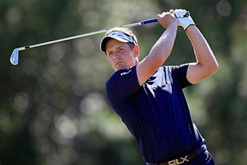 Luke Donald came from five strokes down to win in Florida and claim first in the PGA Tour money list.