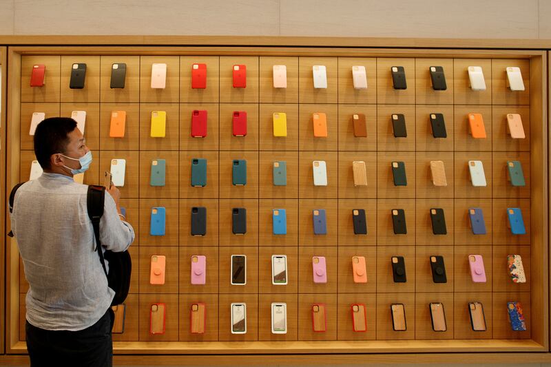 Apple's store in Beijing. The company enjoys widespread popularity in China, its largest international market. Reuters