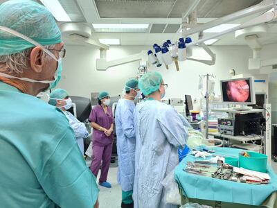 The first kidney transplant exchange programme between Sheba Medical Centre in Israel and Abu Dhabi.