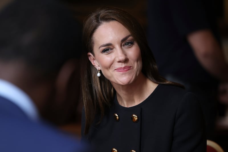 The Princess of Wales passes on her appreciation to volunteers and staff who contributed to the queen's funeral service at St George’s Chapel on Monday afternoon. AP