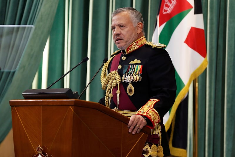 King Abdullah focused largely on the economy, pledging a revision of taxes and Customs fees  during the opening of the fourth ordinary session of the 18th Parliament in Amman, Jordan. Reuters