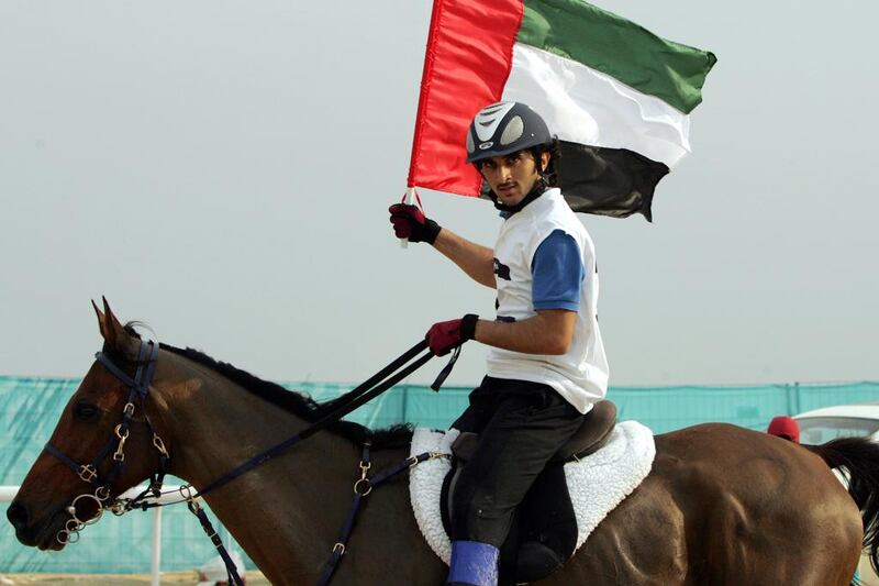 Sheikh Rashid was an accomplished equestrian, having participated in international and local competitions and winning laurels for the UAE.