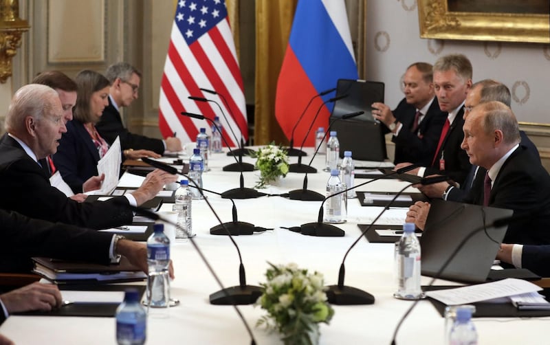 The US and Russia will continue diplomatic discussions that will build on the Geneva meeting, officials said. AFP