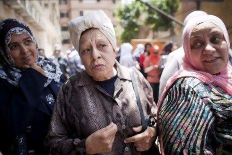 Sameaha Said Esahar, 76, Sayeda Zeinab: "All of the problems that brought out the youth were from the government and their low incomes. Since the time of Gamal Abdel Nasser, I've supported any kind of revolution."