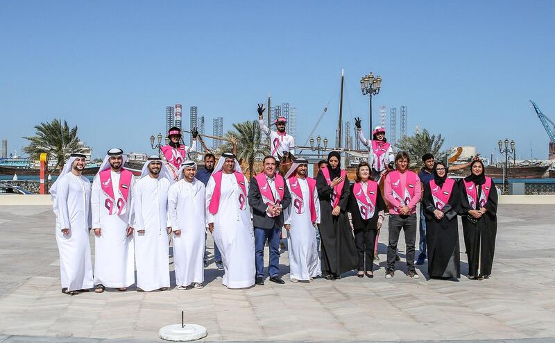 Members of the Pink Caravan 2019 team