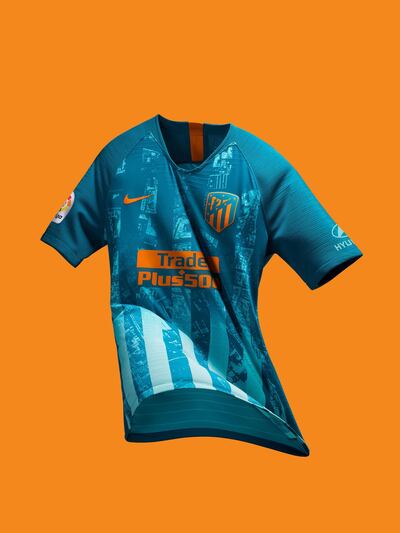 Atlético de Madrid new third kit. Courtesy Nike