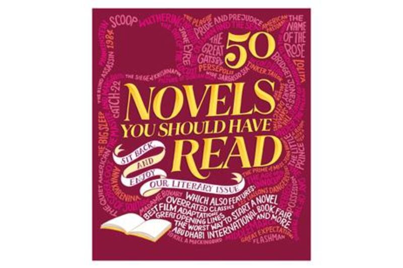 An illustration for 50 Novels you should read  ILLUSTRATION: KATE FORRESTER / www.kateforrester.co.uk