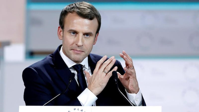 French president Emmanuel Macron. Reuters / Etienne Laurent