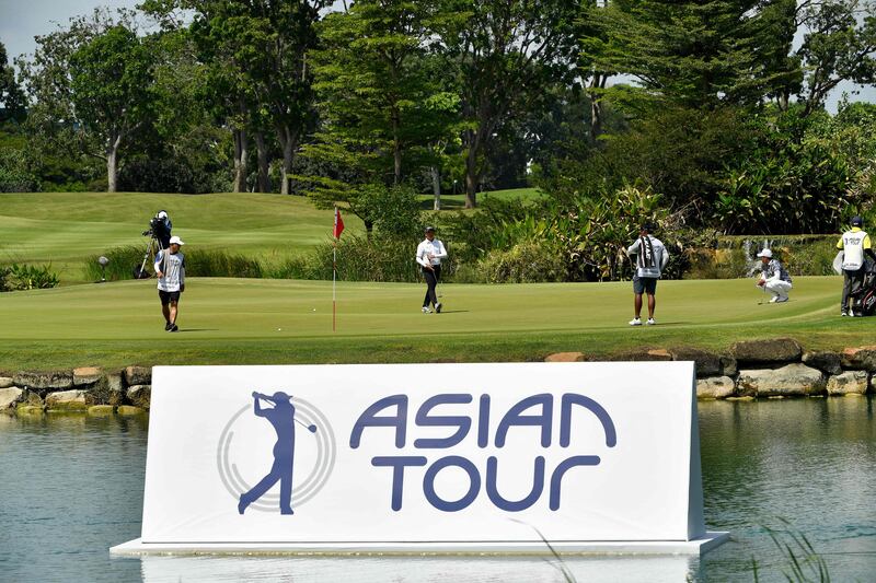The Asian Tour is set for a major expansion in the 2022/23 season with the launch of the International Series. AFP