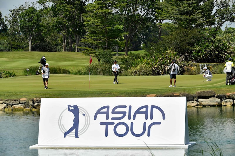 The Asian Tour is set for a major expansion in the 2022/23 season with the launch of the International Series. AFP