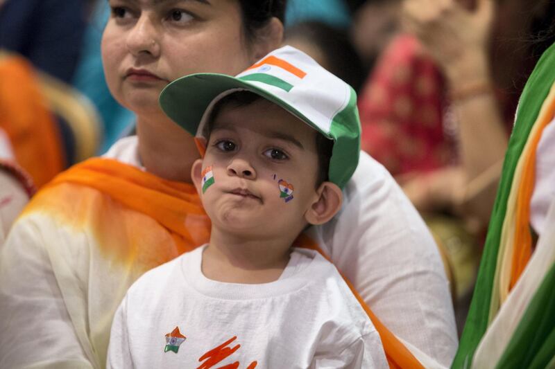 Dubai, United Arab Emirates, during the celebration of the Independence day of India at Indian Consulate in Dubai.  Ruel Pableo for The National for Anna's story