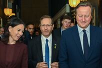 Cameron in Israel to defuse tension as Iran braces for attack