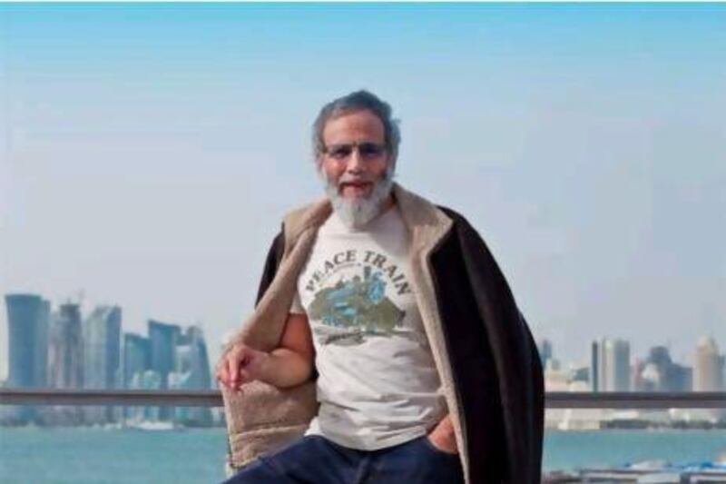 Yusuf Islam, formerly Cat Stevens, in Doha.