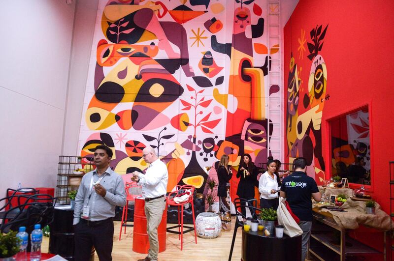 Abu Dhabi, United Arab Emirates -  The opening of the Middle East and North AfricaÕs YouTube  production space at Dubai Studio City on March 18, 2018. (Khushnum Bhandari/ The National)